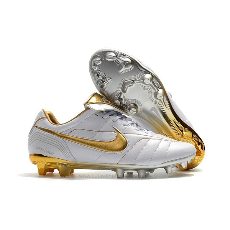 Nike Tiempo Legend R Elite FG Blanco Guld